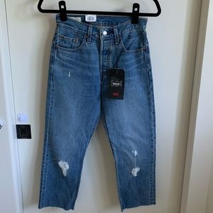 Levi’s 501s (cropped)